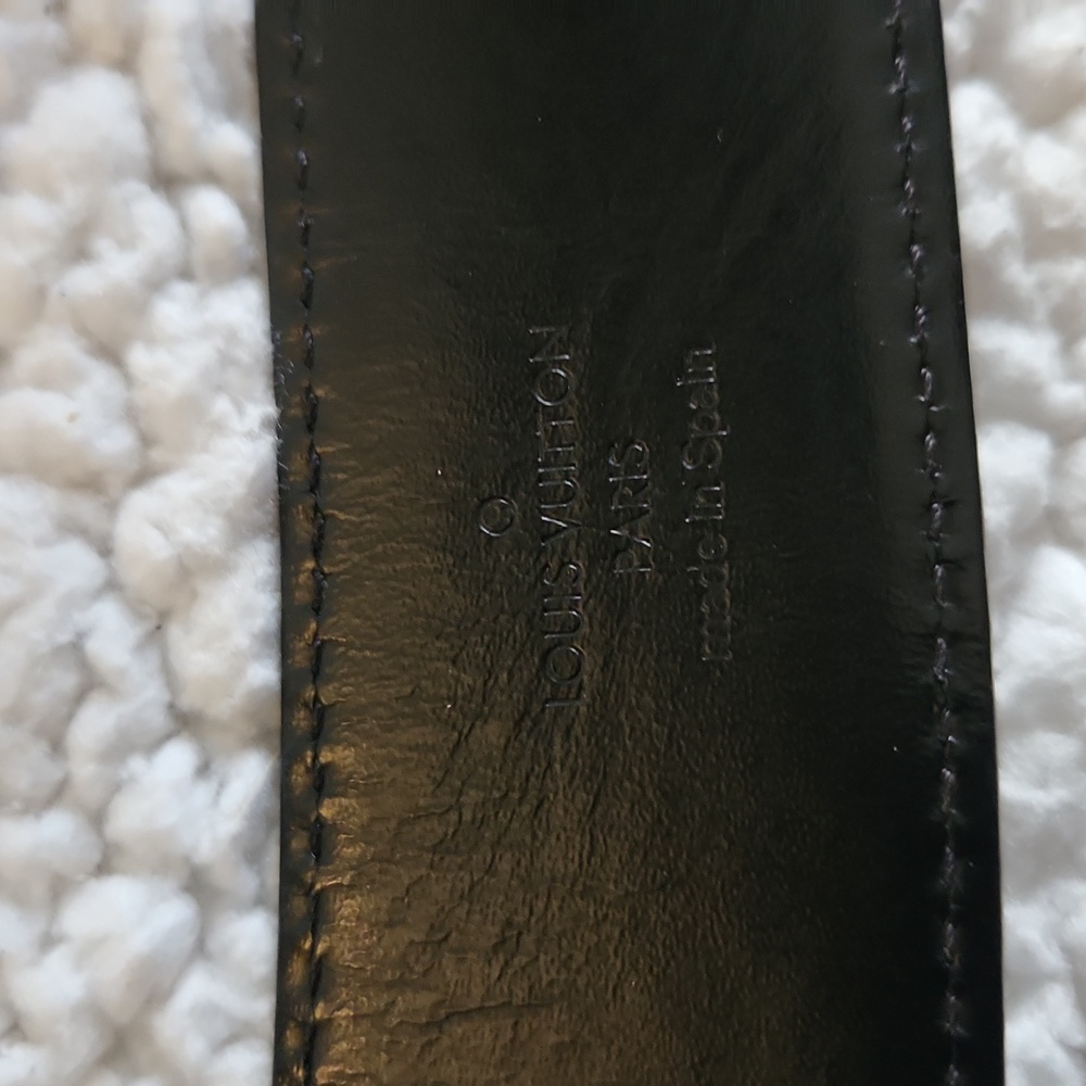 Louis Vuitton mens used belt - Picture 6 of 8